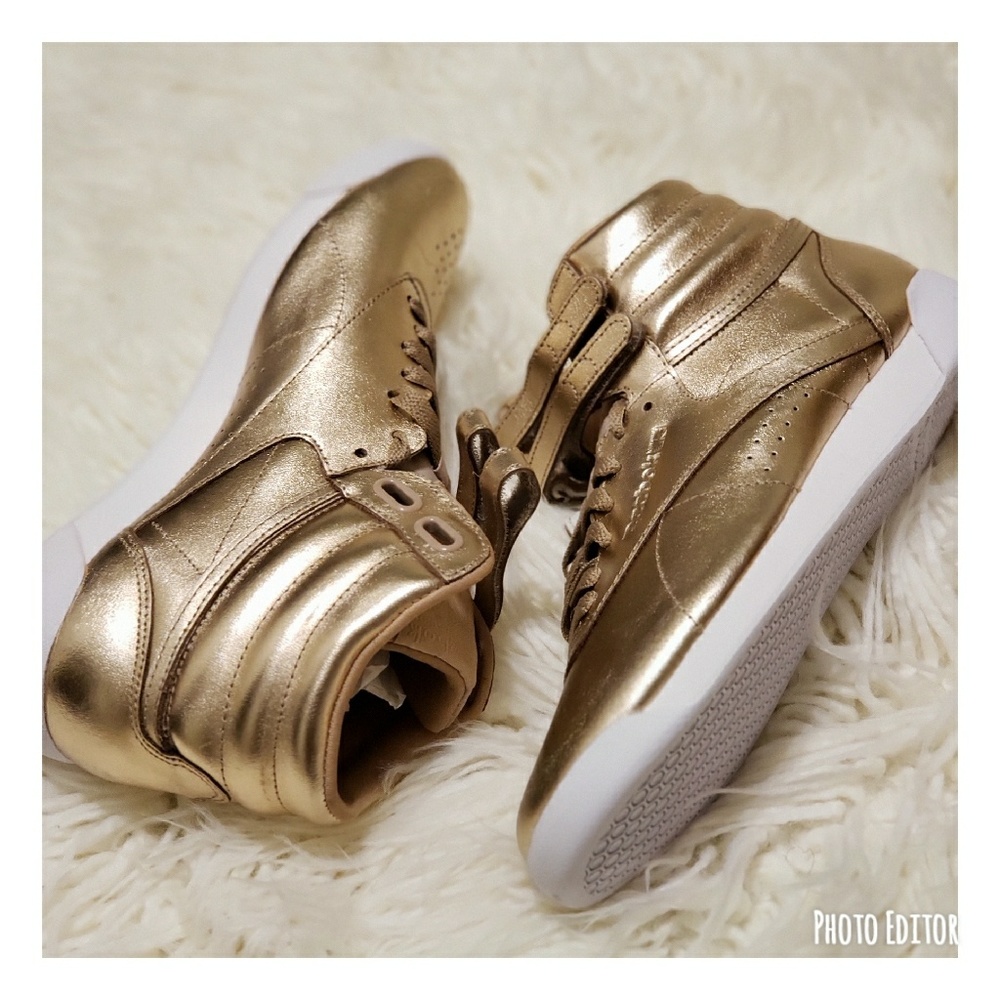 Reebok Freestyle Hi Gold Metallic (CN0573)